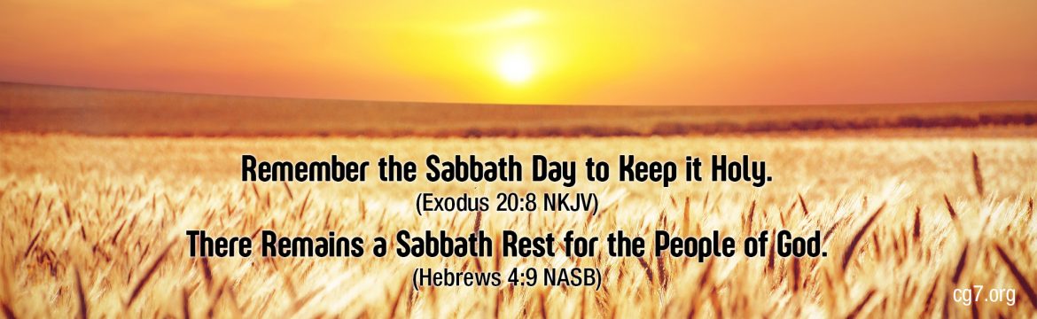 Church of God 7th Day Sabbath Observing Christians